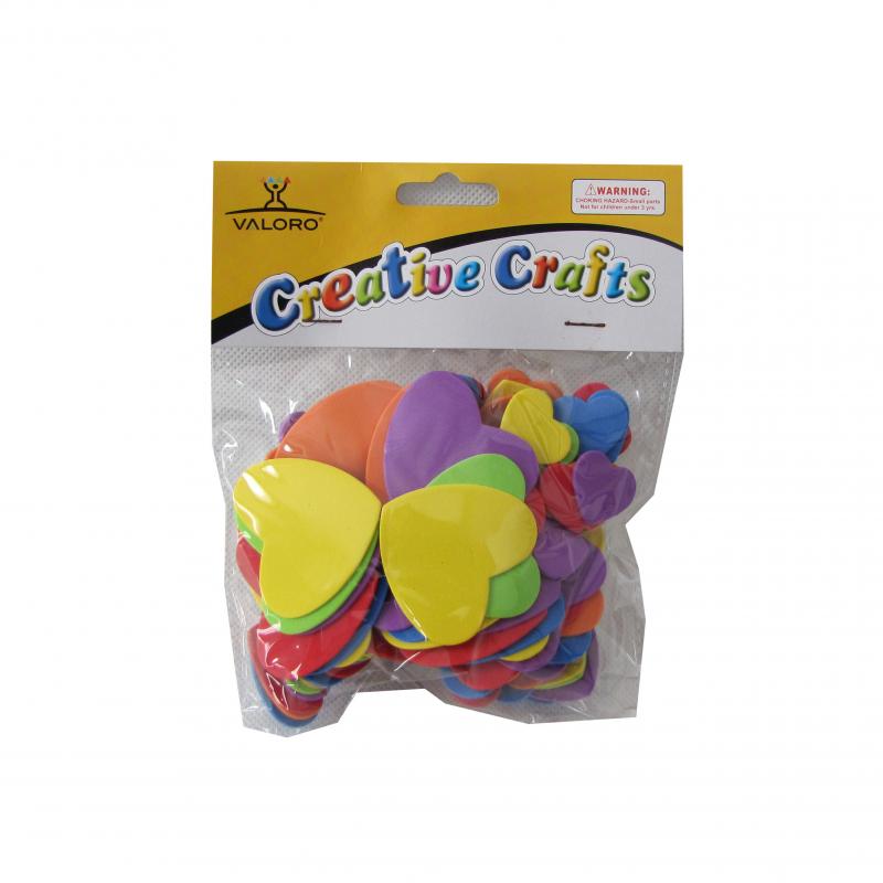 Układanka piankowa Creative Crafts - literki, cyferki, postacie, serduszka - MIX (10 sztuk)